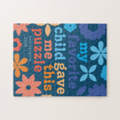 grappig moederdag favoriete kind Puzzle Legpuzzel (Horizontaal)