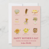 Grappig Moederdag Gezegde Feestdagenkaart (Voorkant)