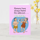 Grappig Moederdag Kaart (Gele Bloem)