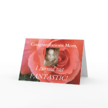 Grappig Moederdag Kaart - Voeg je eigen foto toe!