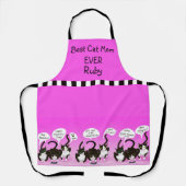 Grappig Moederdag Schort van Katten - Beste Katten (Voorkant)