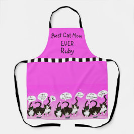 Grappig Moederdag Schort van Katten - Beste Katten