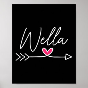 Grappig Moederdag Shirt Schattige Roze Pijl Hart G Poster