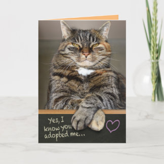 Grappig Moederdag van de kat... Kaart