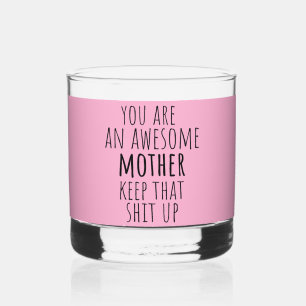 Grappig Moedergeschenk van dochtertje en kinder 20 Whisky Glas