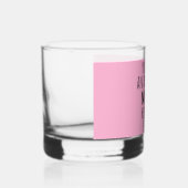 Grappig Moedergeschenk van dochtertje en kinder 20 Whisky Glas (Rechts)