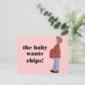 Grappig moederschapsontwerp briefkaart (Staand voorkant)