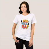 Grappig Moet Een Dutje Doen Schattige Slaap Moppig Tri-Blend Shirt (Voorkant volledig)