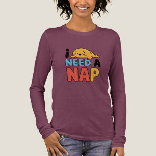 Grappig Moet Een Dutje Doen Schattige Slaapachtige Tri-Blend Shirt
