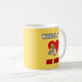 GRAPPIG! Mok Caveman - Wheel You Be Mine? Hart (Voorkant rechts)