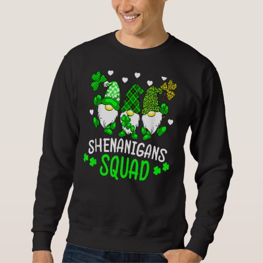 Grappig moment voor Shenanigans Squad St Patrick's Trui (Voorkant)