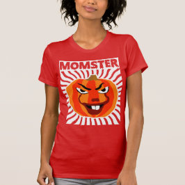 Grappig Momster Halloween T-Shirt🎃 Spooky Mom Hum T-shirt