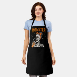 Grappig  Momster Skeleton Halloween Schort