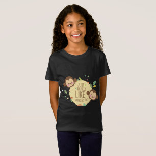 Grappig Monkey Shirt dat ik echt van apen hou.