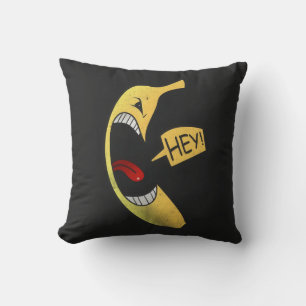 Grappig Monster Halloween Glimlach Hey Kussen