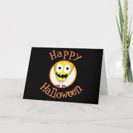 Grappig, monster, Halloween Kaart