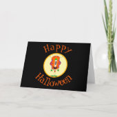 Grappig, monster, Halloween Kaart (Voorkant)