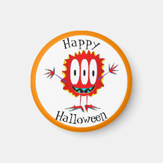 Grappig, Monster, Halloween Magneet