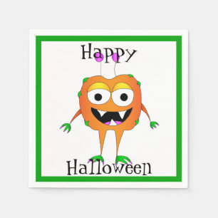 Grappig, Monster, Halloween Servet