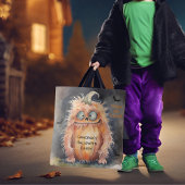 Grappig Monster Halloween Snoep Tote Bag