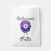 Grappig, Monster, Halloween "Treats" Bedankzakje (Voorkant)
