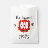 Grappig, Monster, Halloween "Treats" Bedankzakje (Voorkant)