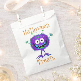 Grappig, Monster, Halloween "Treats" Bedankzakje