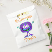 Grappig, Monster, Halloween "Treats" Bedankzakje (Gezegeld)