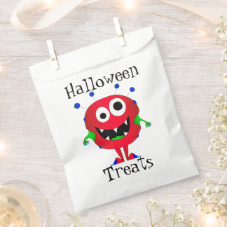 Grappig, Monster, Halloween "Treats" Bedankzakje