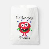 Grappig, Monster, Halloween "Treats" Bedankzakje (Voorkant)