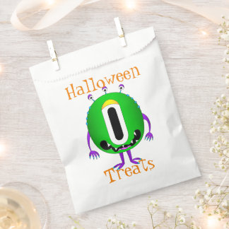 Grappig, Monster, Halloween "Treats" Bedankzakje