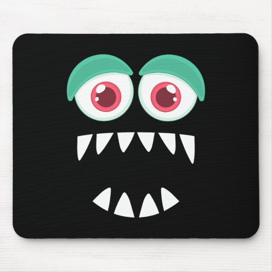 Grappig Monster Kostuum Gemakkelijke Kostuum Ideeë Muismat (Voorkant)