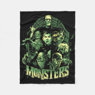 Grappig Monster Mash Frankenstein Horror Mov Fleece Deken
