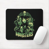 Grappig Monster Mash Frankenstein Horror Mov Muismat (Met muis)