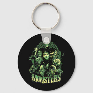  Grappig Monster Mash Frankenstein Horror Mov Sleutelhanger