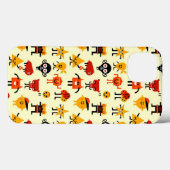 Grappig monsterpatroon Case-Mate iPhone case (Achterkant (horizontaal))