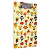 Grappig monsterpatroon klembord (Rechts)