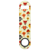 Grappig monsterpatroon speed flessenopener (Voorkant)