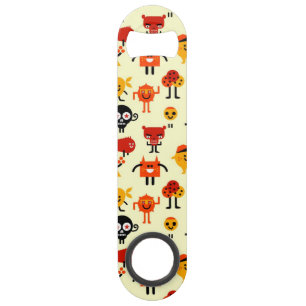 Grappig monsterpatroon speed flessenopener