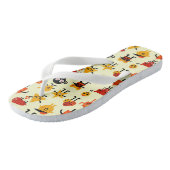 Grappig monsterpatroon teenslippers (Schuin)