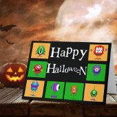 Grappig, Monsters, Halloween Kaart