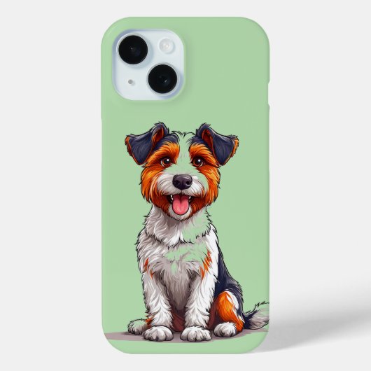 Grappig Mooie Hond Zoete Puppy Ontwerp Case-Mate iPhone Case (Achterkant)