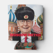 Grappig Moskou Mitch McConnell Blikjeskoeler (Achterkant)