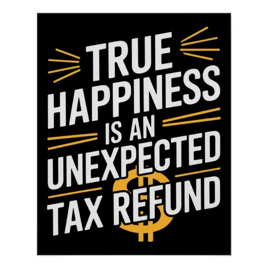 Grappig Motivatie Quote Poster, geld macht Perfect Poster (Voorkant)