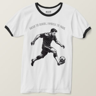 Grappig & Motiverend Voetbal T-Shirt