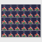 Grappig motorfiets cadeau cadeaupapier (Vlak)