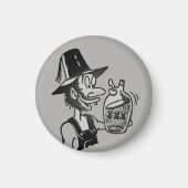 Grappig Mountain Man 🏔️ Comical Hillbilly Magneet (Voorkant)