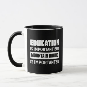 Grappig Mountainbike Shirt - Mountainbike Mok