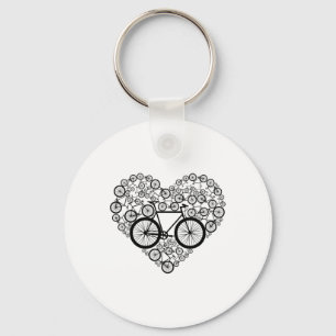 Grappig mountainbiken cadeau voor biker mannen vro sleutelhanger