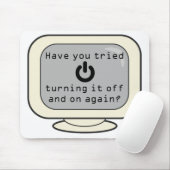 Grappig Mousepad met het machtssymbool... Muismat (Met muis)